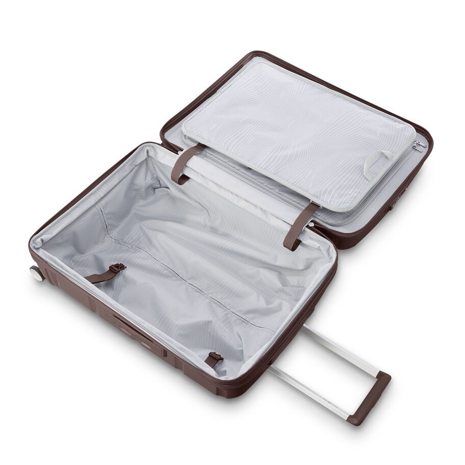 Samsonite Outline Pro Spinner Large in the color Chocolate Mauve. image number 1